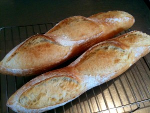 パン教室フランスパン1-2